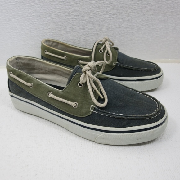 Dexter Shoes Dexter Two Tone Canvas Casual Boat Deck Shoes 8 M